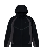 NIKE TECH FLECCE 2026 BLACK/GREY HOODIE
