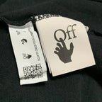 OFF WHITE SPRAY MARKER BLACK/WHITE CAMISETA