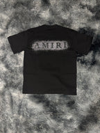 AMIRI CRYSTALS BLACK CAMISETA