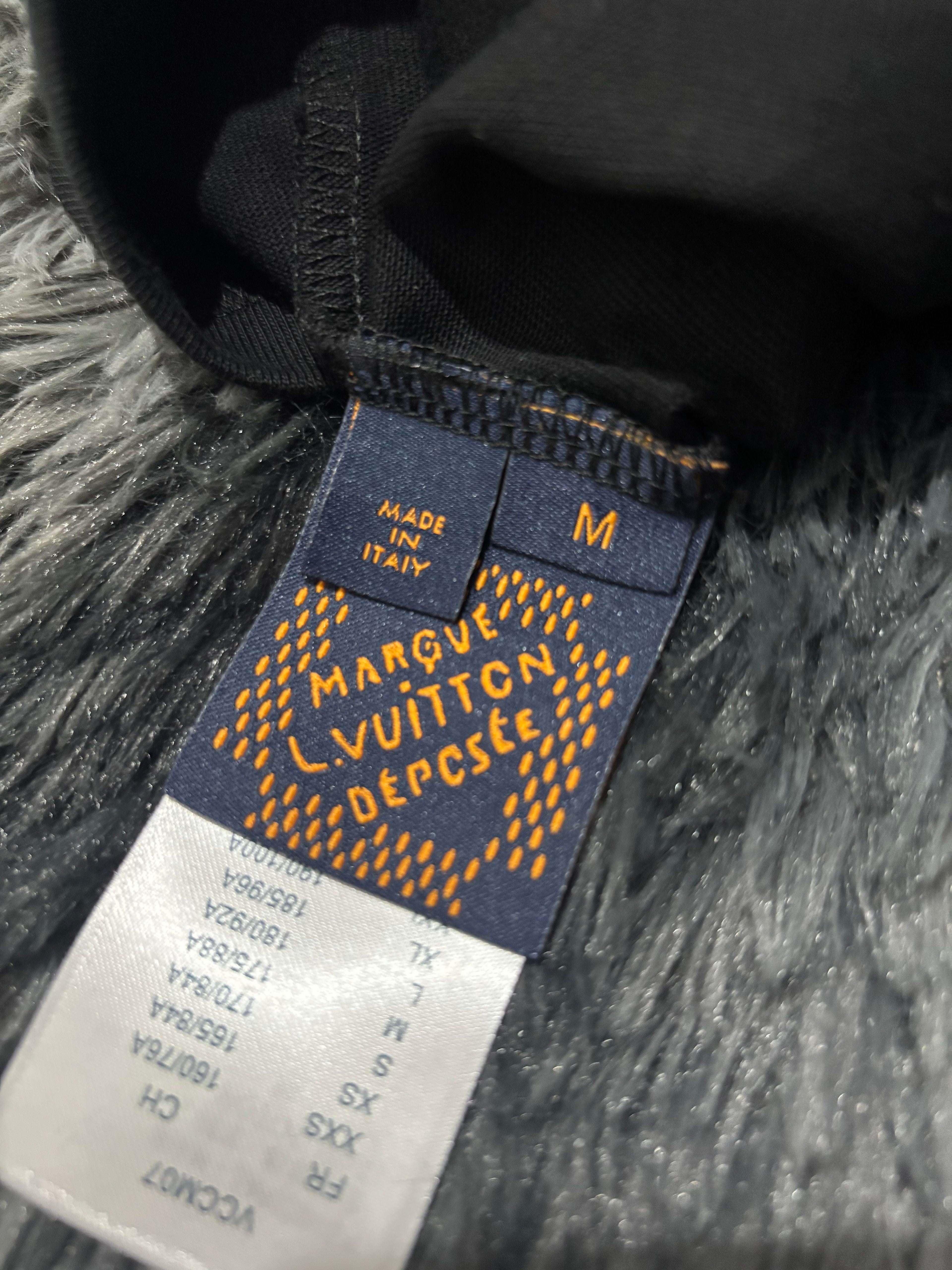 LOUIS VUITTON GRADIENT BLACK/WHITE CAMISETA