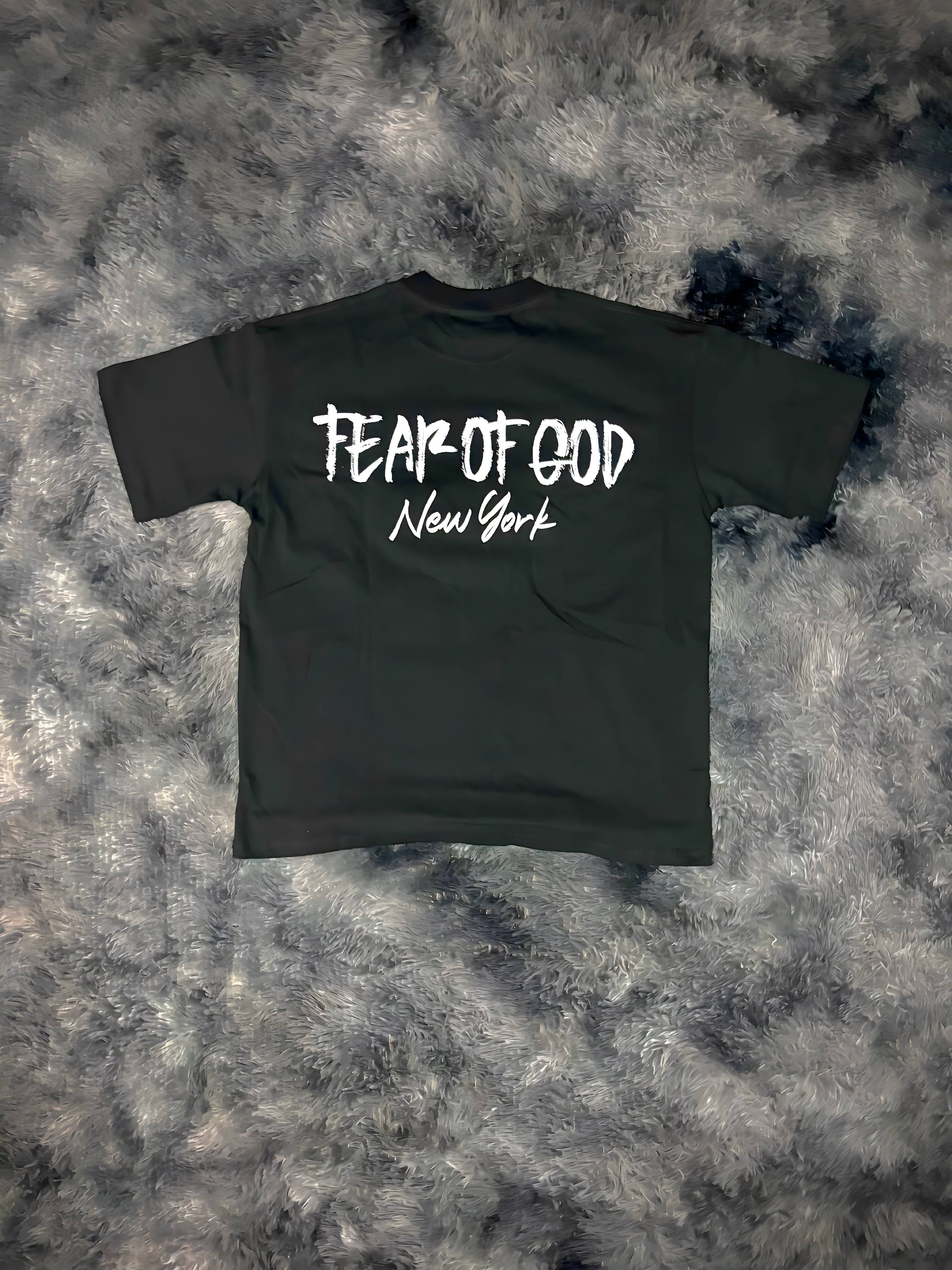 FEAR OF GOD ESSENTIALS NEW YORK CAMISETA