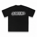 AMIRI CRYSTALS BLACK CAMISETA
