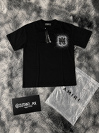 AMIRI CRYSTALS BLACK CAMISETA
