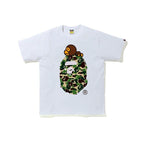 BAPE CAMO WHITE CAMISETA