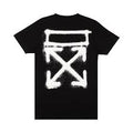 OFF WHITE SPRAY MARKER BLACK/WHITE CAMISETA