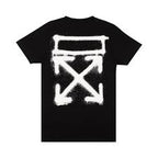 OFF WHITE SPRAY MARKER BLACK/WHITE CAMISETA