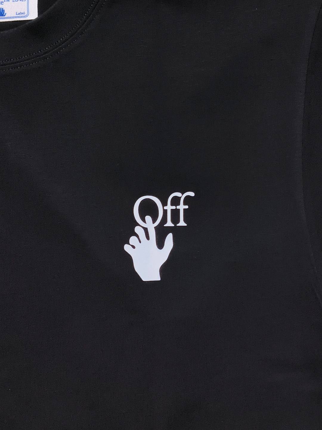 OFF WHITE SPRAY MARKER BLACK/WHITE CAMISETA